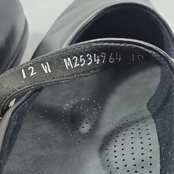 SAS Tripad Comfort Maria Leather Black Buckle Strap Round Toe Mary Jane Flat - Picture 14 of 16